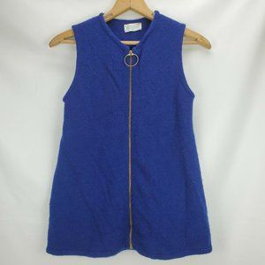 Vintage Carol Evans Penneys Sweater Vest Cardigan Women's M 10/12